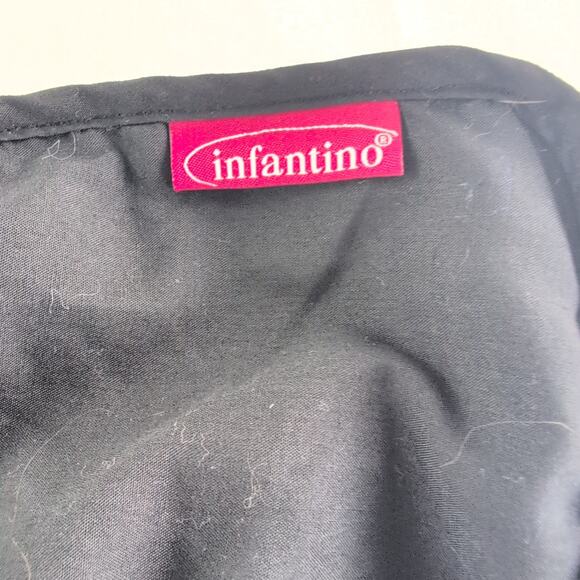 Infantino Grocery Cart Cover Reversible Paisley/Black One Size - Picture 5 of 8